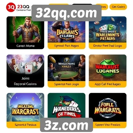 Variantes de jogos disponíveis no 32qq.com
