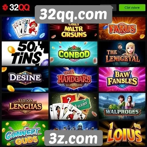 Exploração dos jogos oferecidos no 32qq.com